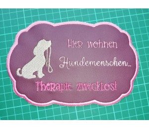 Stickserie - ITH Türschilder Hunde